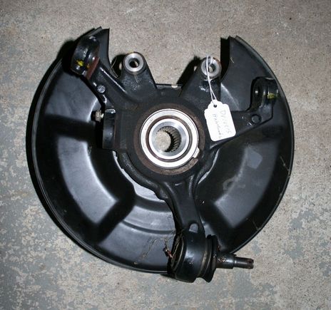 Drivers Rear Hub N Knuckle