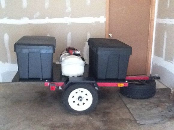 Tire trailer