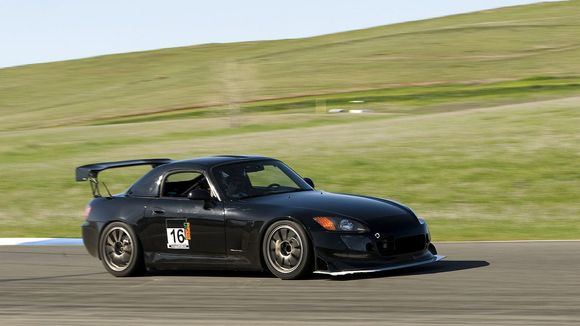 BlackTrax Event Thunderhill Speed-freaks.net S2000 Black Spoon Replica Front Bumper