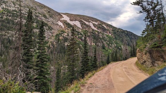 ^8-8-2023.  The Old Fall River Road in RMNP.  It's one way and goes up to the Alpine Visitor Center.

