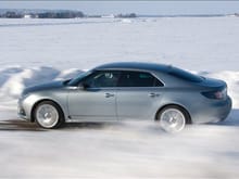 Saab 9 5 during Test car wallpapers