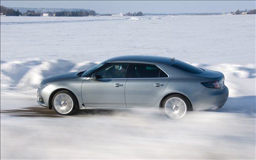 Saab 9 5 during Test car wallpapers