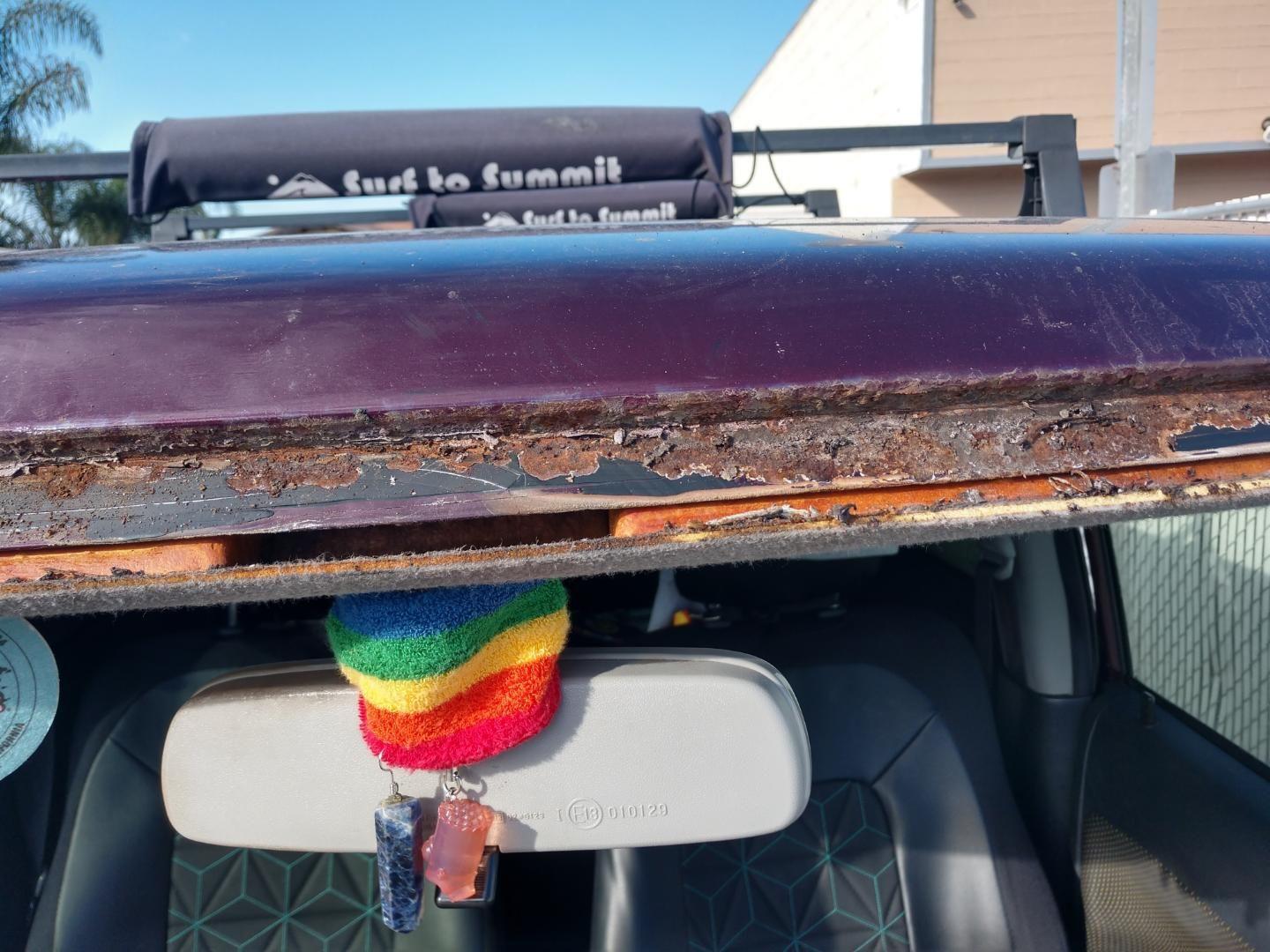 Windshield Leak 2020 (wicking into headliner)