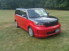My 2009 RS6 Scion XB after paint job and lip kit.
