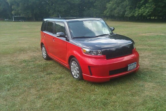 My 2009 RS6 Scion XB after paint job and lip kit.