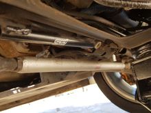 Lower front flexi brace and part of front strengthening kit