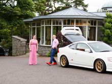 'Of course the wedding car photo' snapped whist in my driving shoes lol