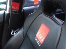 Seat Belt Pads Made by the original RB320 upholsterer