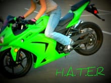 dont hate first time doin a stoppie..lol