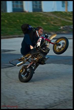 circle wheelie