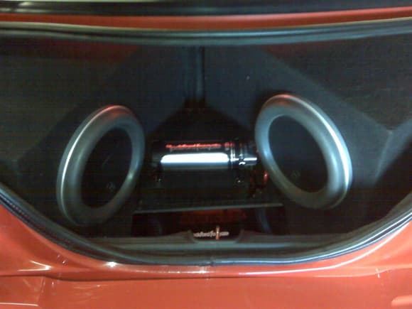 2 jl audio 12's in a mustang