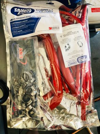 Samco hose kit with a hose clamp kit for the steed.  👍