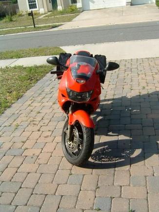 front on