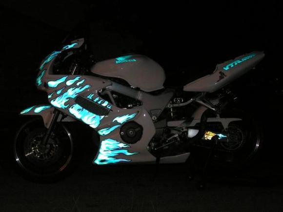 Just flames