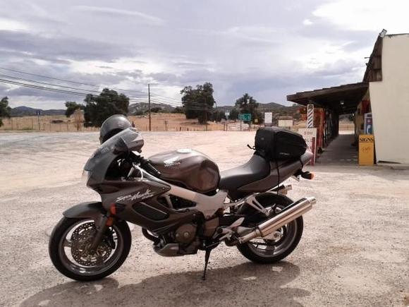 SuperHawk, desert blacktop, paradise.