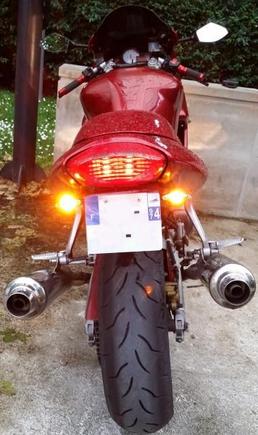 vtr 1000 rear