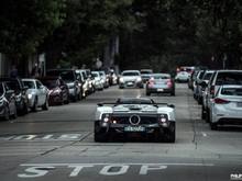 Horacio Pagani´s personal Zonda F in downtown Carmel, Monterey.