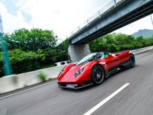 Red Pagani Zonda F. By Enzo Lo Photography