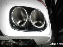 Fi Exhaust for Porsche 958.2 – Quad Silver Tips.