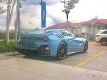 Blu Flugplatz Ferrari F12 TDF. This was the first model to arrive in Malaysia.