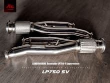 Fi Exhaust for Lamborghini Aventador LP750 SV – Catless DownPipe.