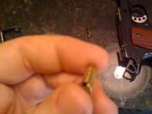 I'm told it is relatively rare to have a pistol explode while your shooting none the less it will scare the hell out of you when it happens, especially when you catch pieces of metal in the face.