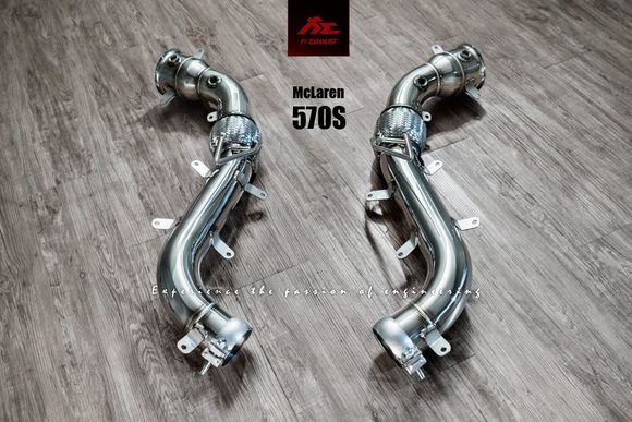 Fi Exhaust for McLaren 570S – Catless DownPipe.
