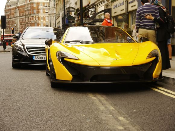 Mclaren P1 from Qatar in London.