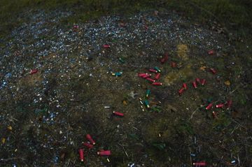 We try to practice as much as we can so the shells pile up.