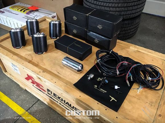 Fi Exhaust for BMW F85 X5M – Remote Control System.