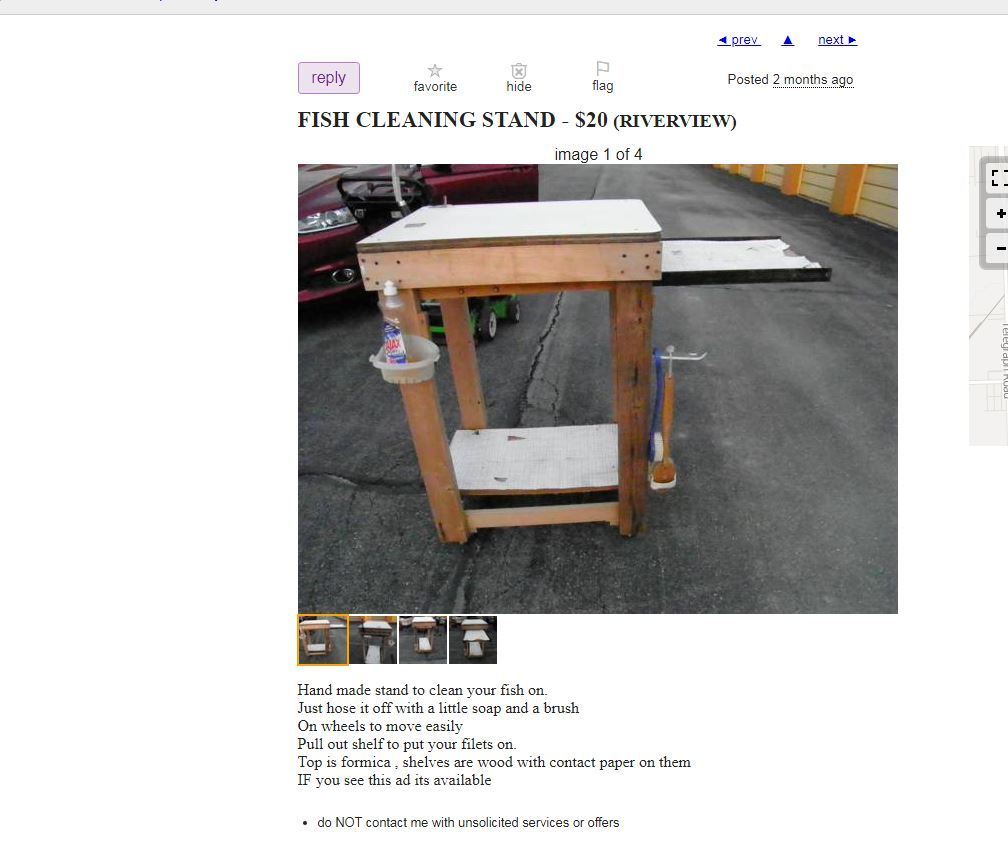 Craigslist Special Fish Cleaning Station The Hull Truth