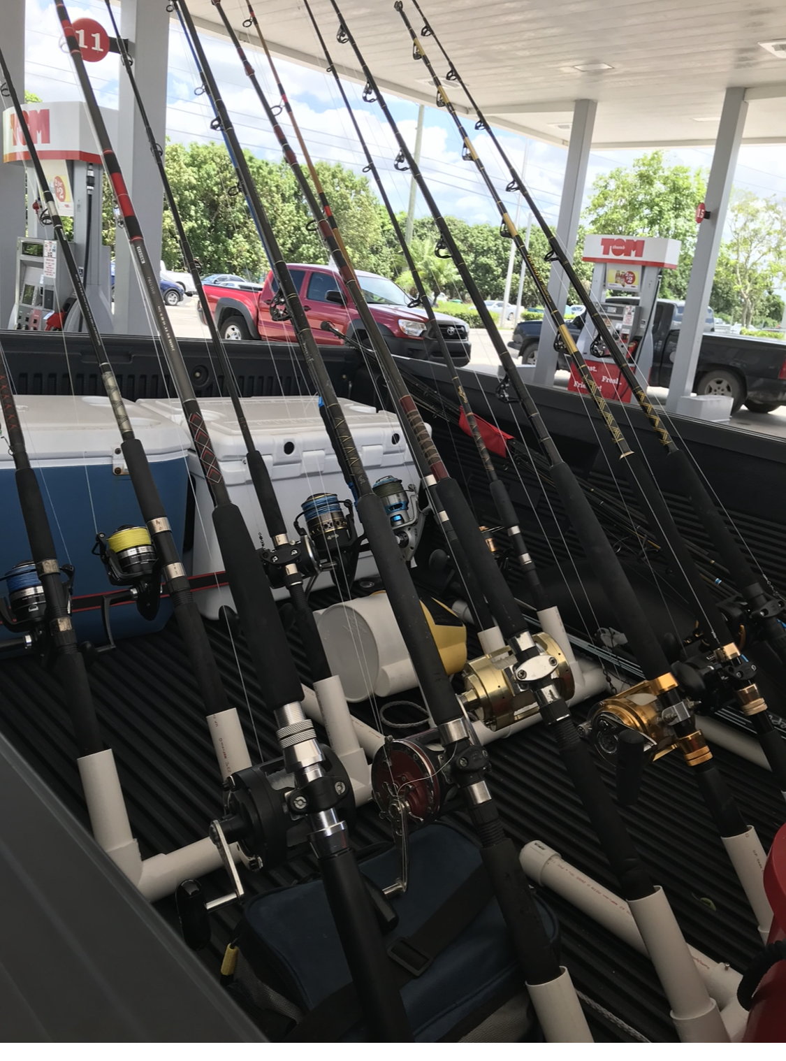 Tool Box rod holder! New and Imporved! - The Hull Truth - Boating and  Fishing Forum