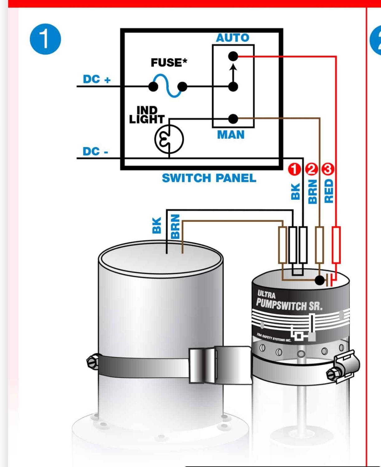 Ultra bilge pumpswitch install help The Hull Truth Boating and