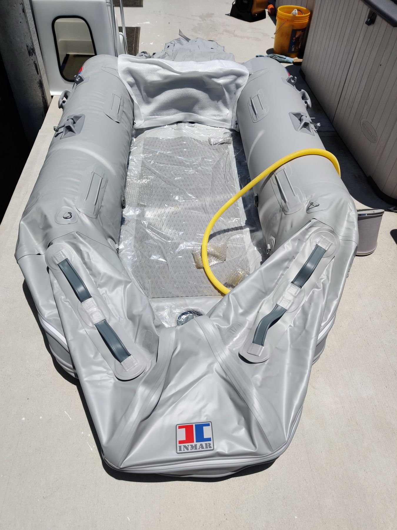 9' 6" Inflatable Boat - Inmar 290h Ts Infatable 05 570846D5D9c4b68ae04ef4324821f1a48baa7854