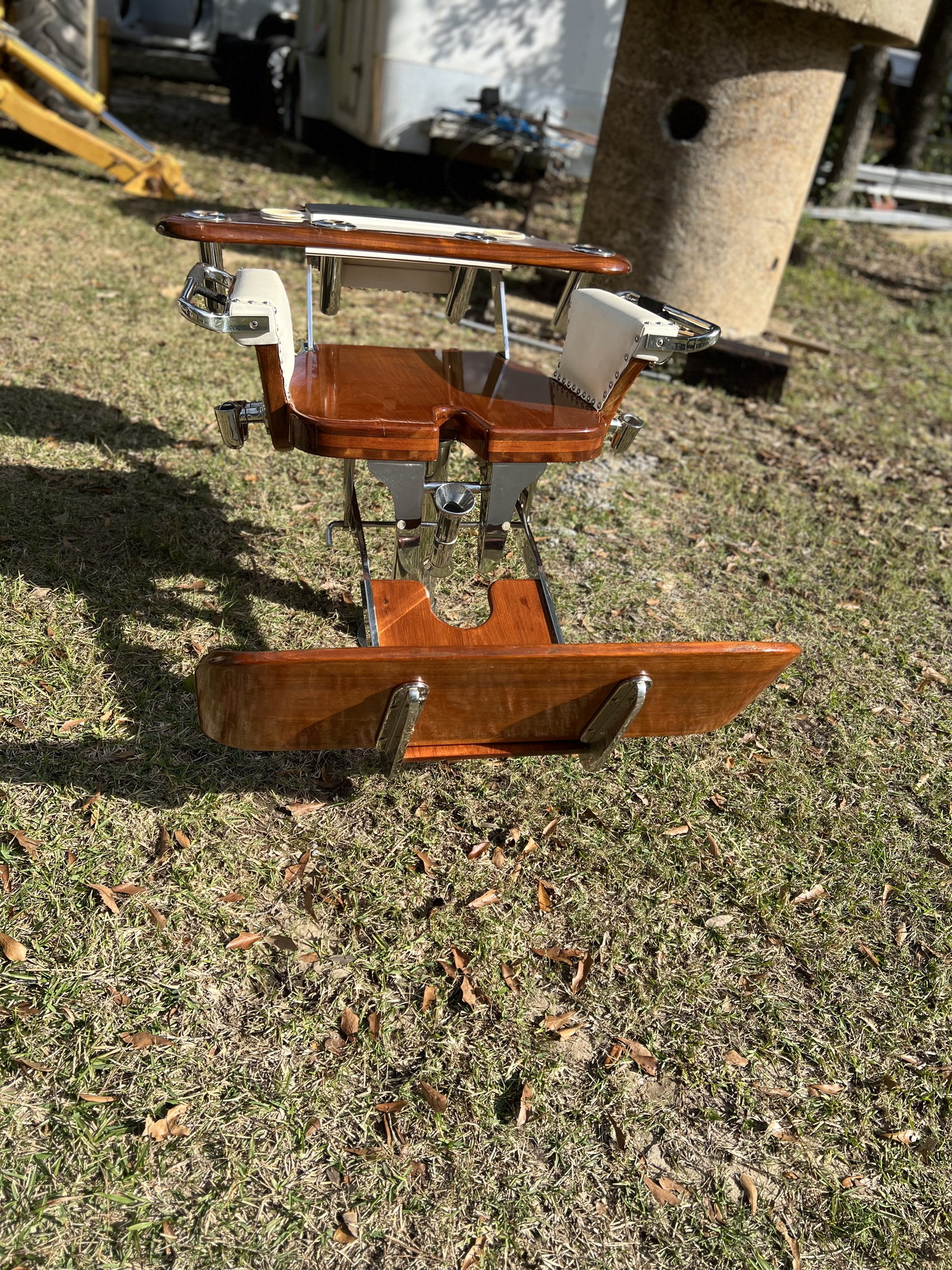 Rybovich Fighting Chair 130lbs Class Teak and Stainless - The Hull Truth -  Boating and Fishing Forum