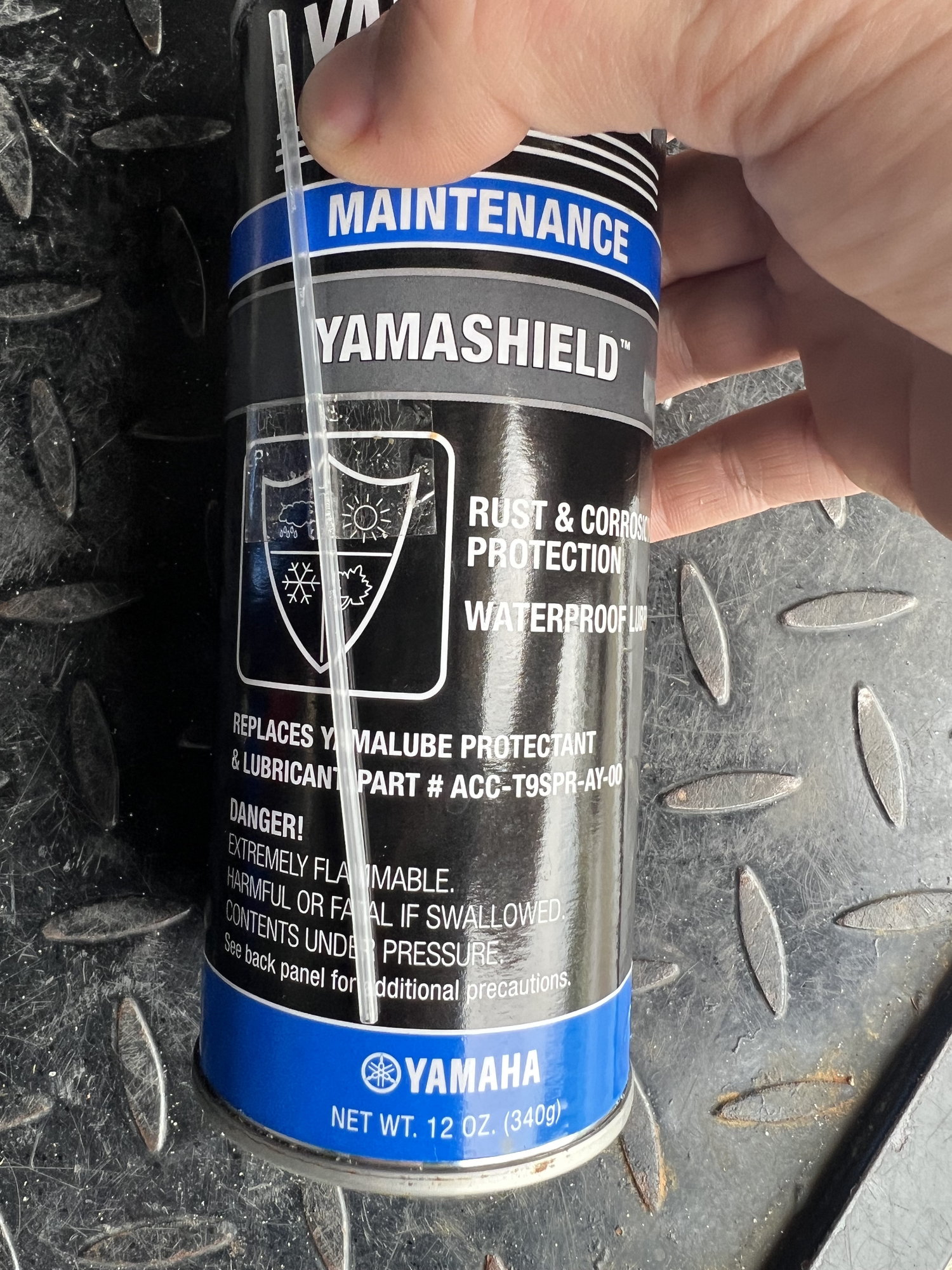 Yamaha - Yamalube Marine Silicone Spray Lubricant - 10.5 oz