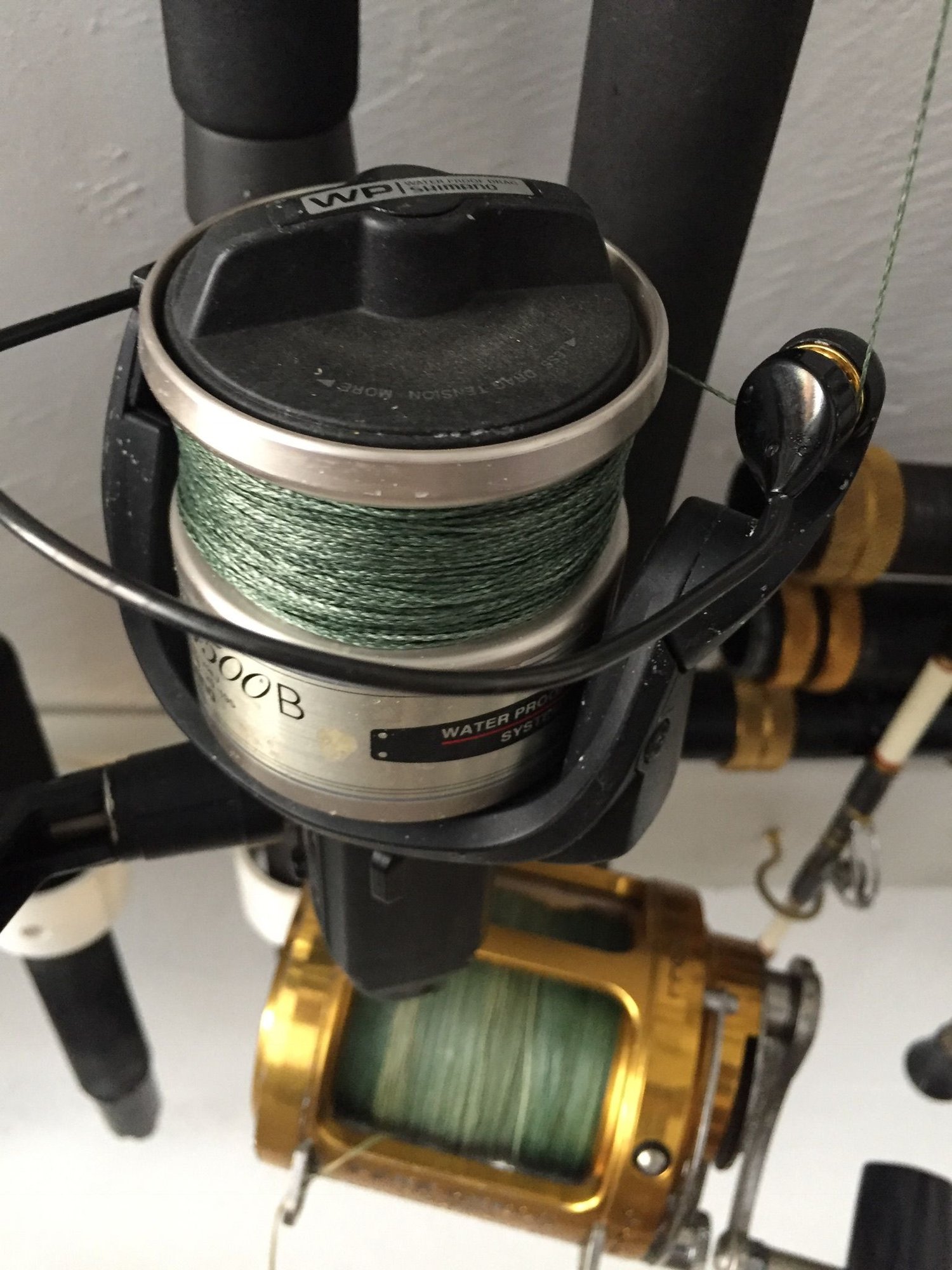 5 shamano 4500 baitrunners & penn slammer rods - The Hull Truth ...