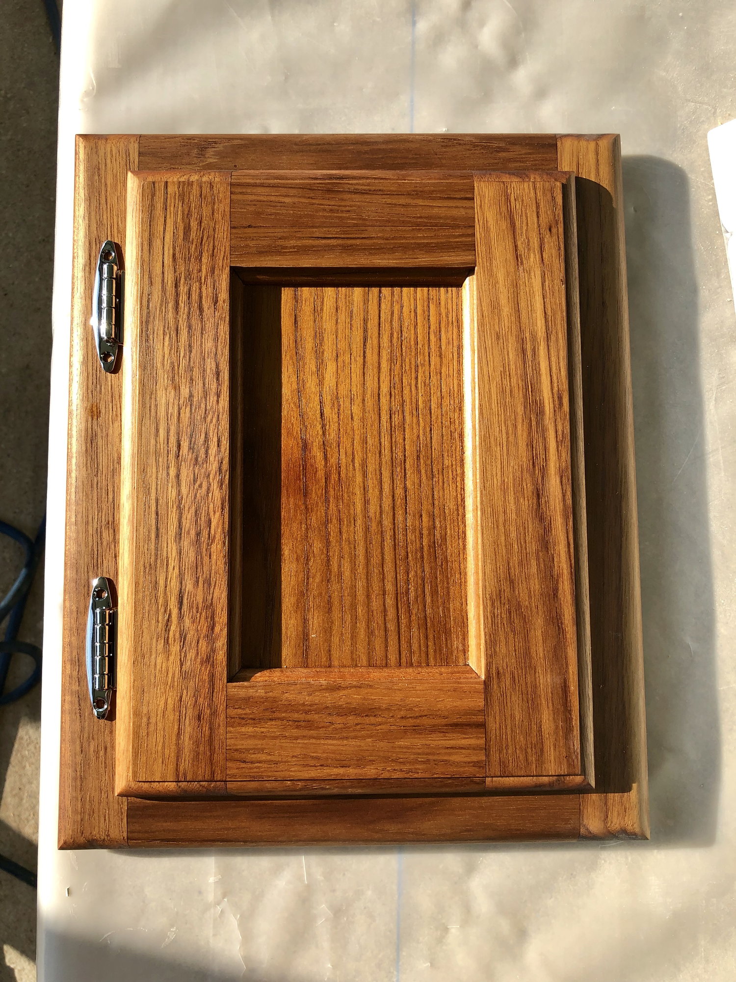 Applying wood veneer/wrap to existing interior cabinets - The Hull Truth -  Boating and Fishing Forum