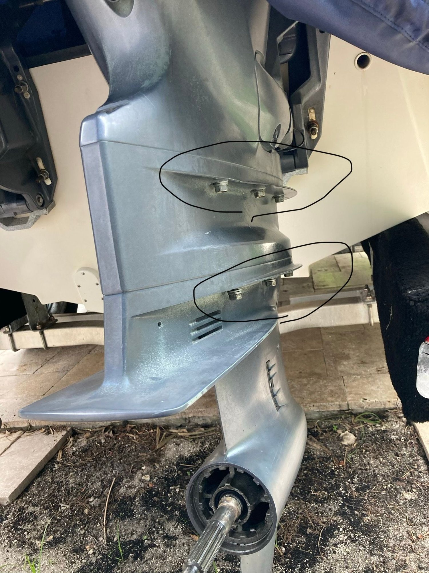 2005 Yamaha 150 lower unit damper seal placement The Hull Truth