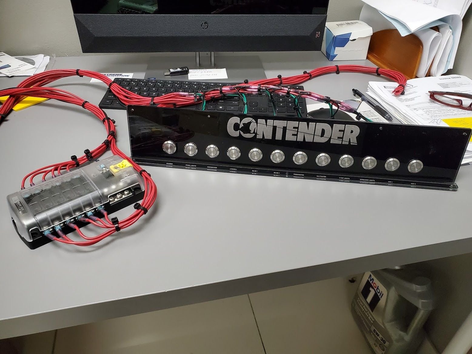 Custom Contender Switch Panel The Hull Truth Boating and Fishing Forum