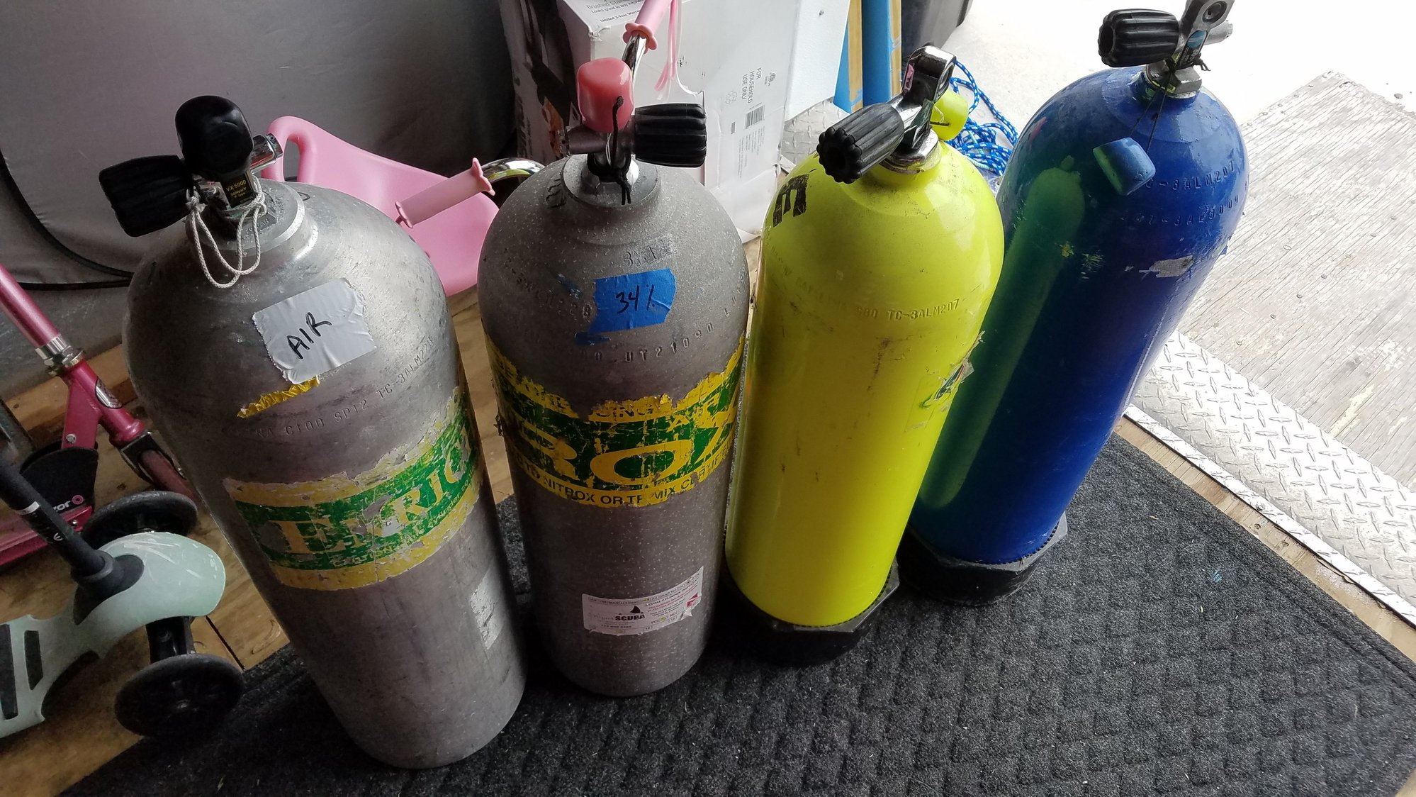 Scuba tanks for sale The Hull Truth Boating and Fishing Forum