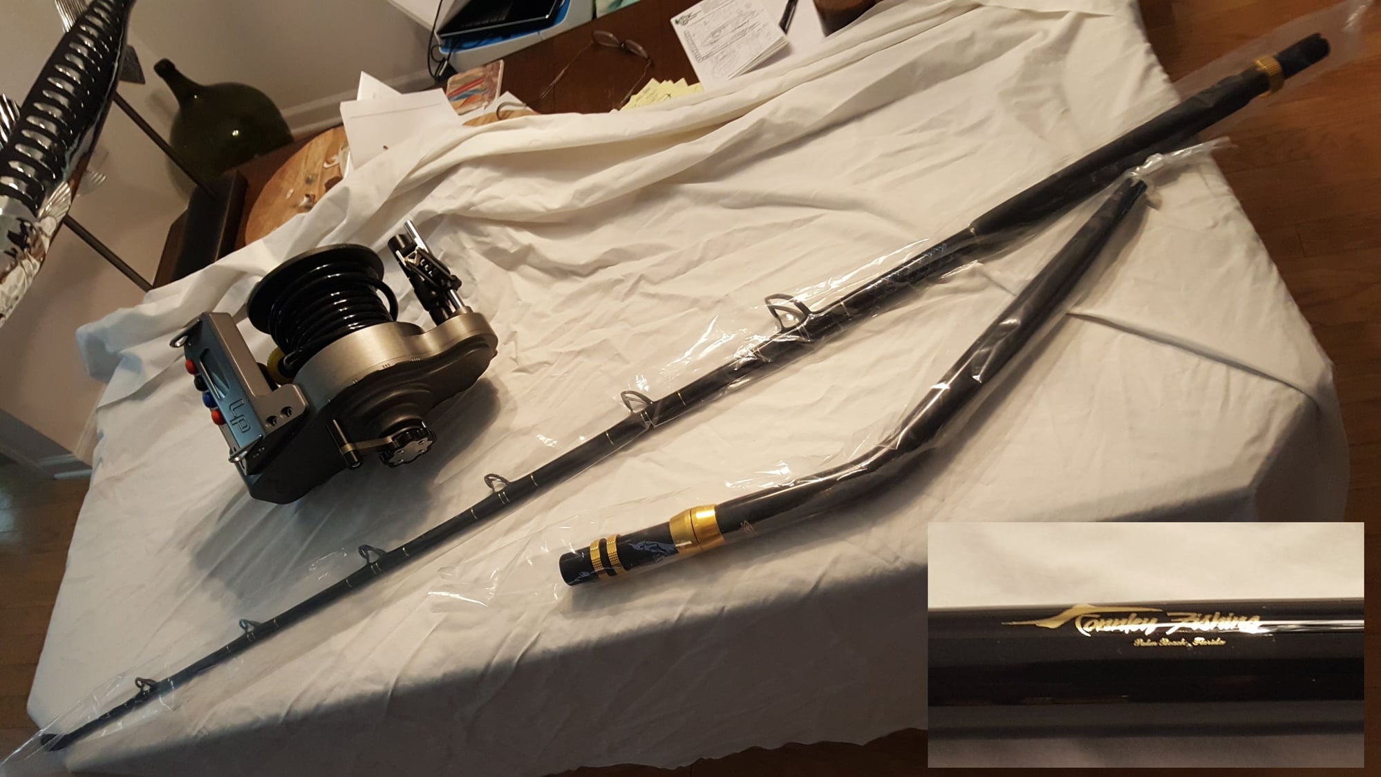 LP S-1200 Electric Reel & Custom Rod - The Hull Truth - Boating
