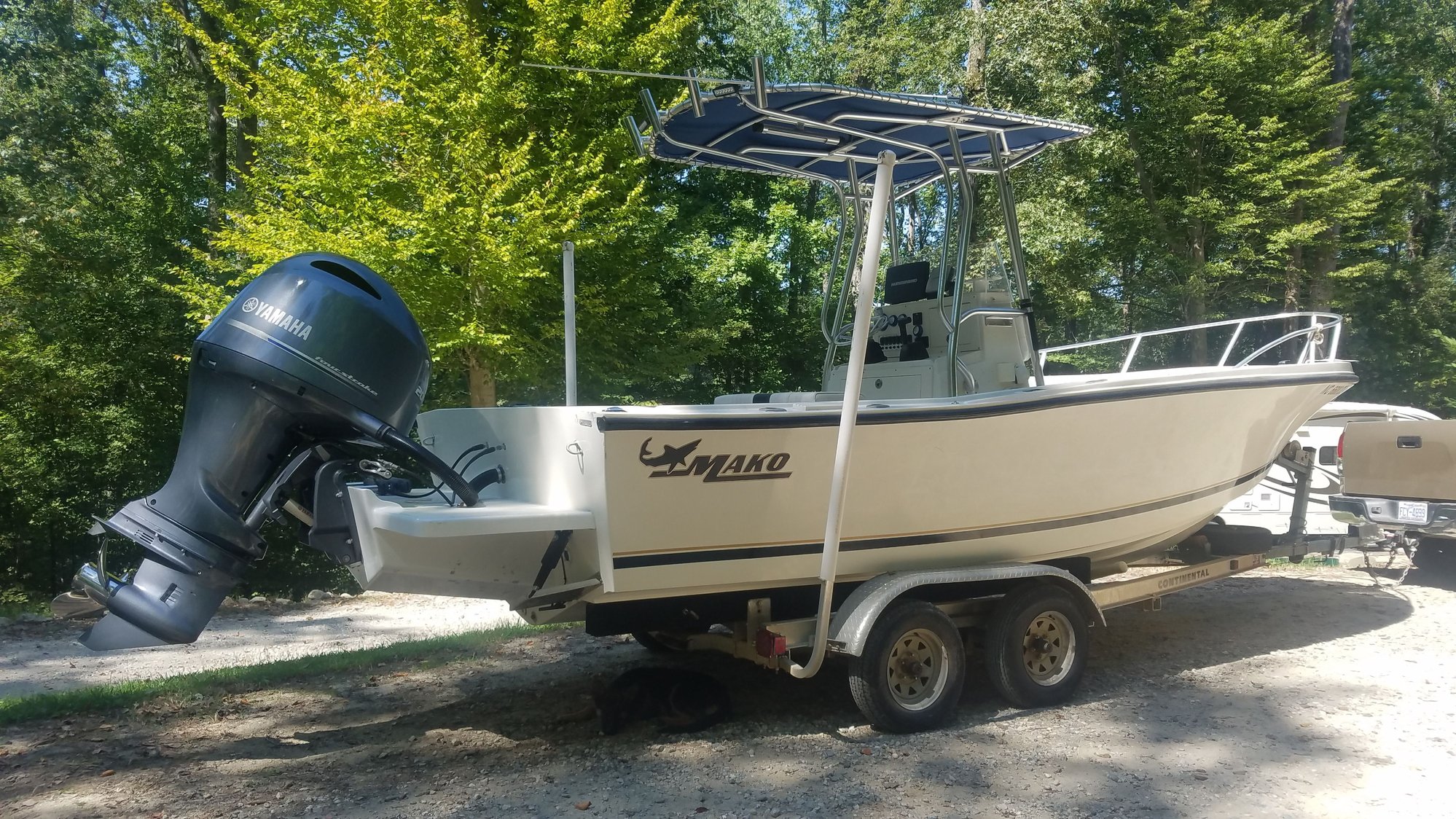 1981 Mako 21 Offshore Fishing Boat Make Offer- $22,000 ...