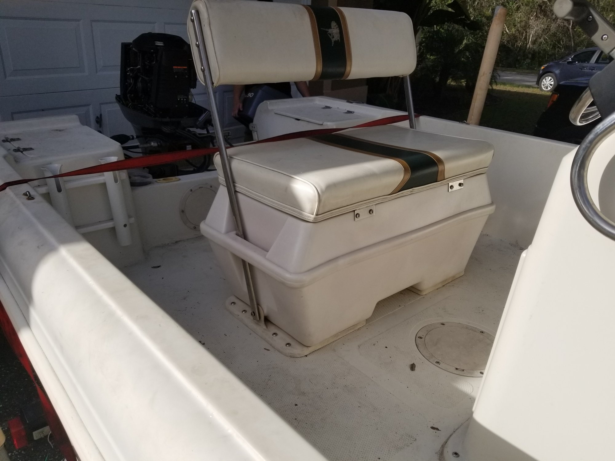 flip flop cooler seat to lean post modification. - The Hull Truth - Boating  and Fishing Forum