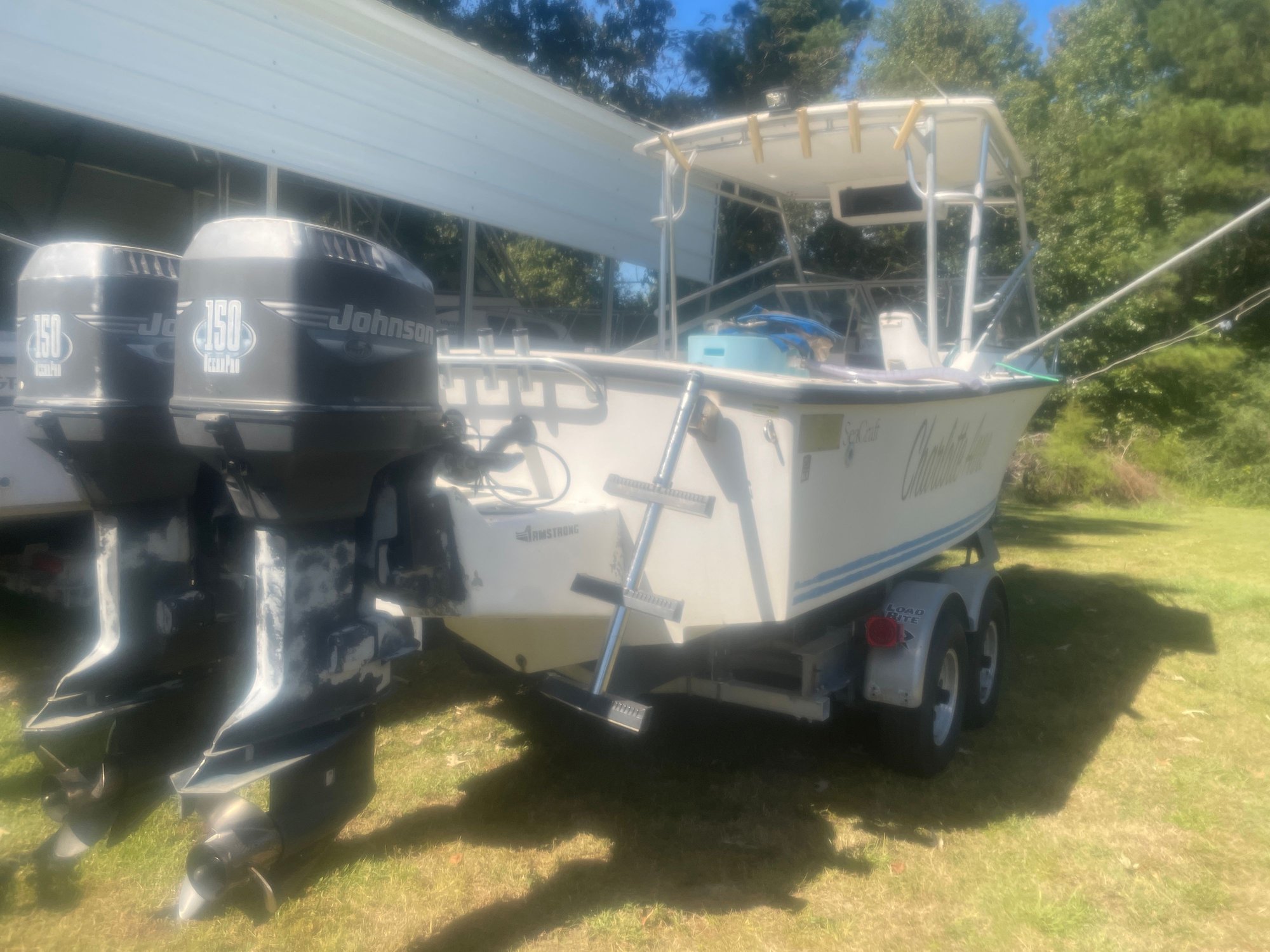 SeaCraft Sceptre full transom Armstrong with twin 150s The Hull Truth