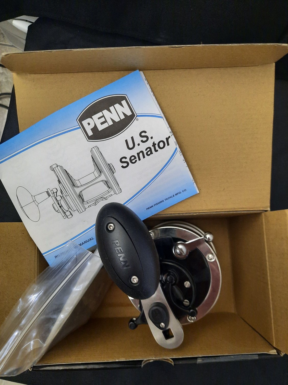 US Made Penn Senator 113N 4/0 narrow Never used, as new in box