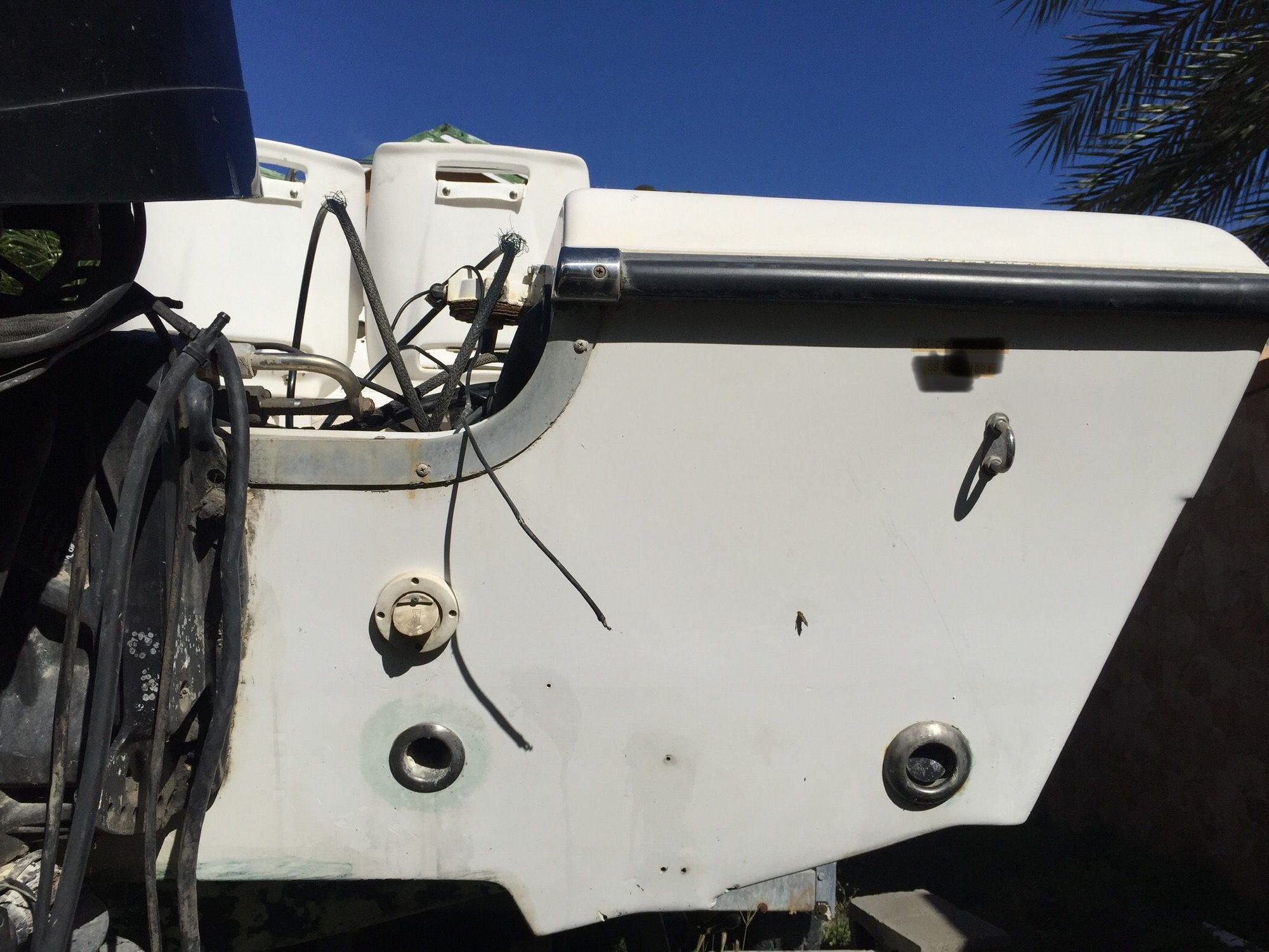 Transom flapper scupper The Hull Truth Boating and Fishing Forum