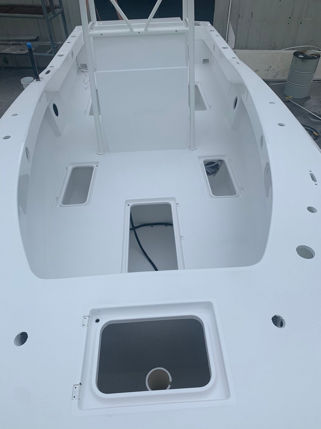 Fiberglass hatch and gutter The Hull Truth Boating and Fishing Forum