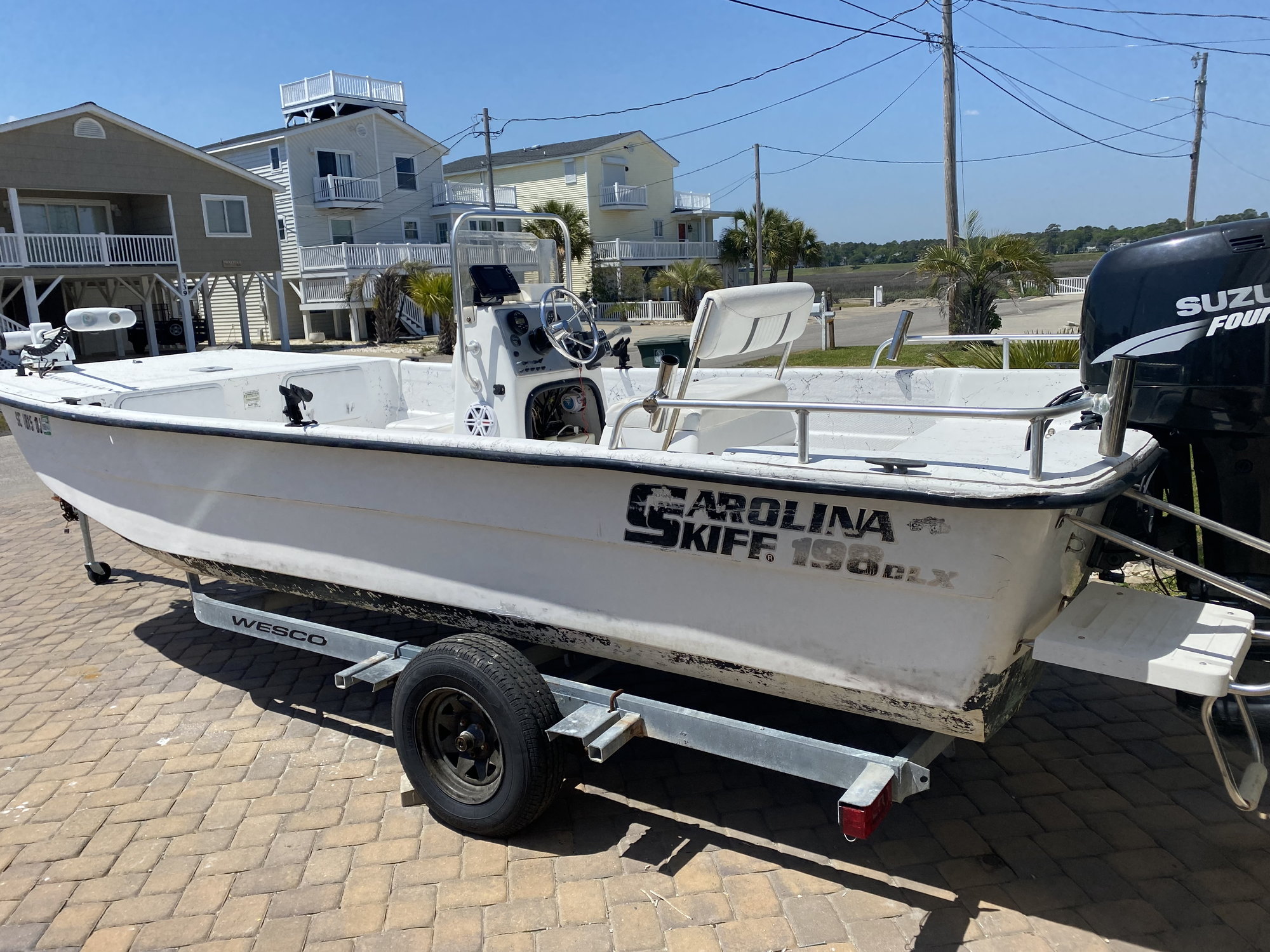 Carolina skiff hull saturation