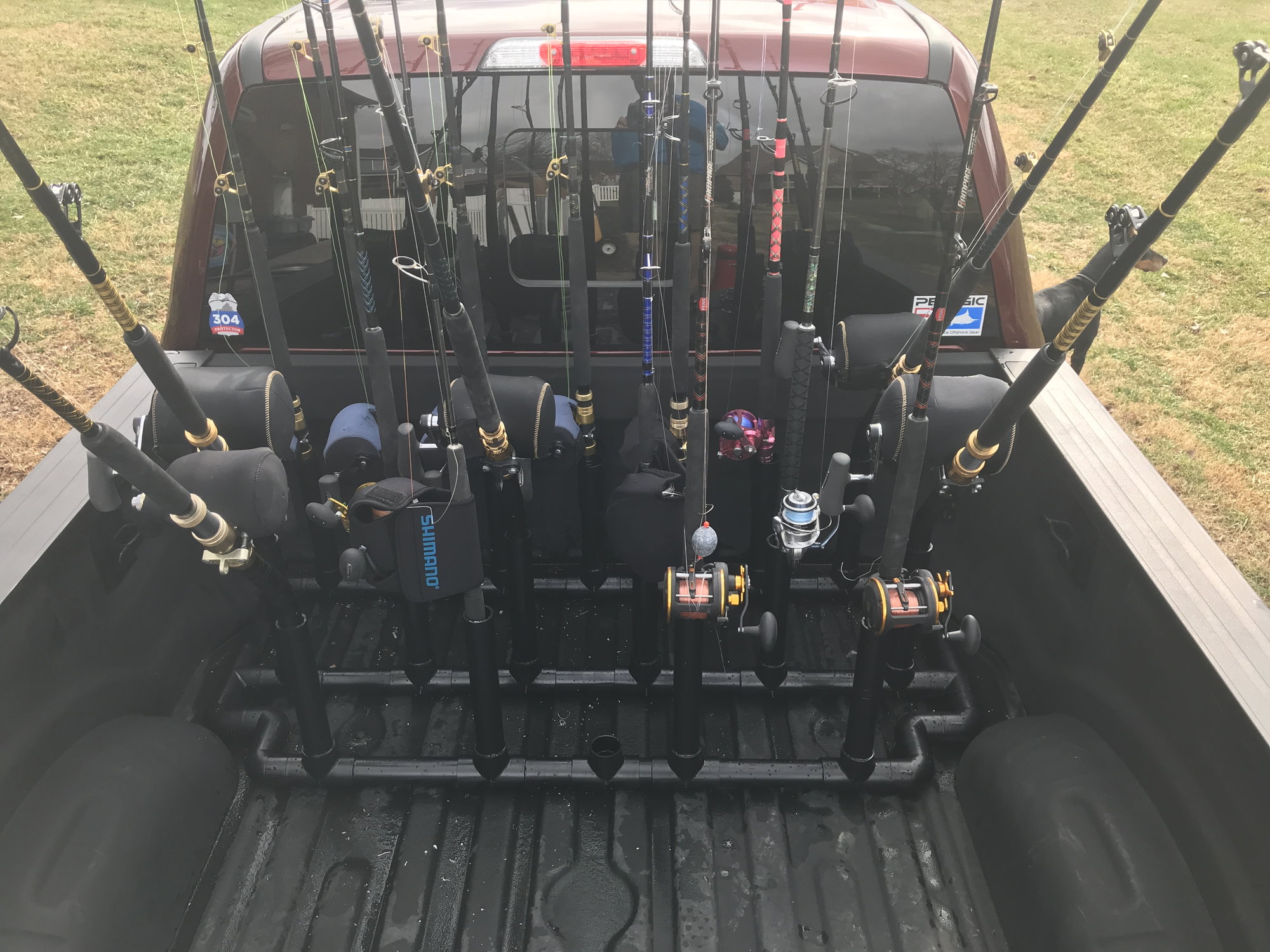 Hitch mounted rod holder - The Hull Truth - Boating and Fishing Forum